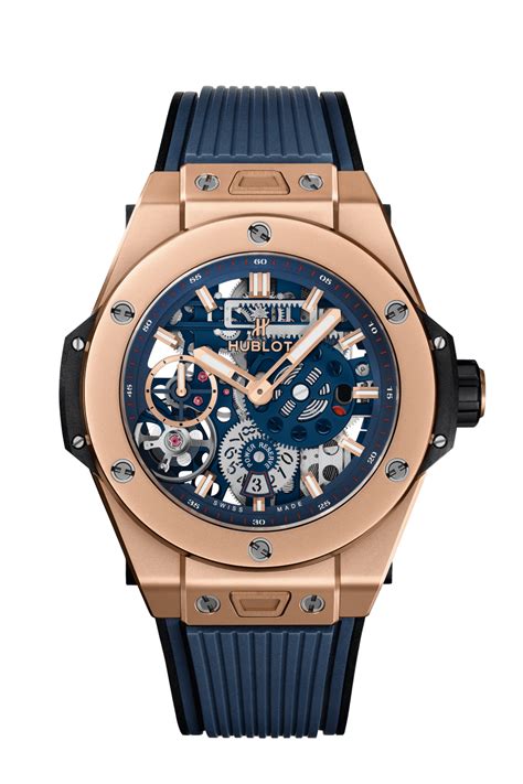 hublot big bang meca-10 king gold blue